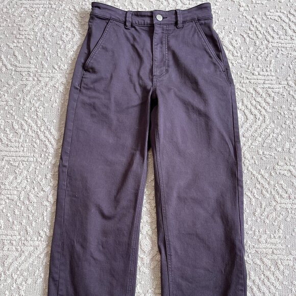 Everlane Wide Leg Cropped Pants - Picture 1 of 3